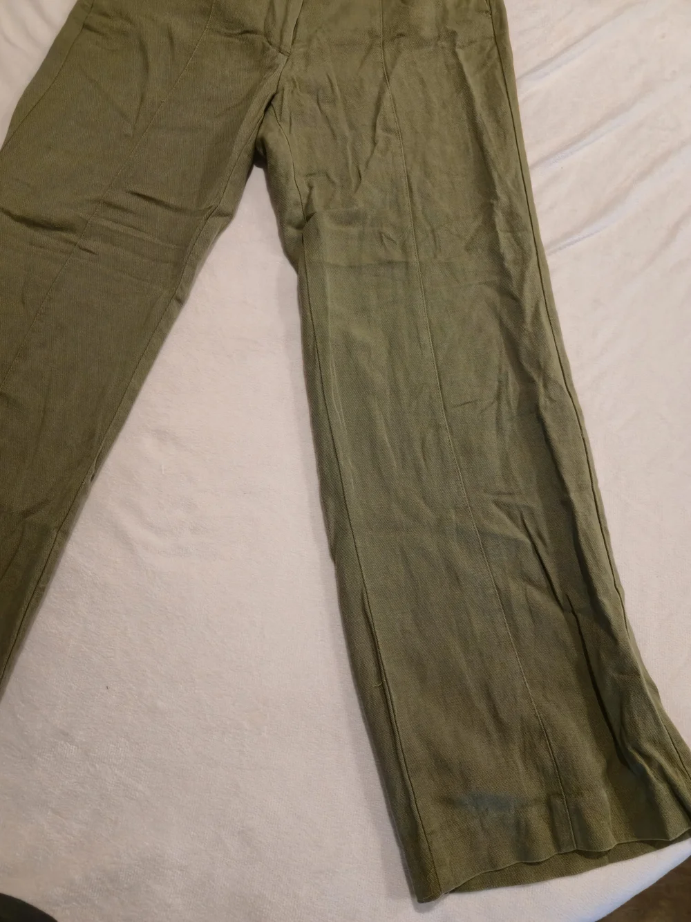 Ann Taylor Olive Green Chinos Size 2